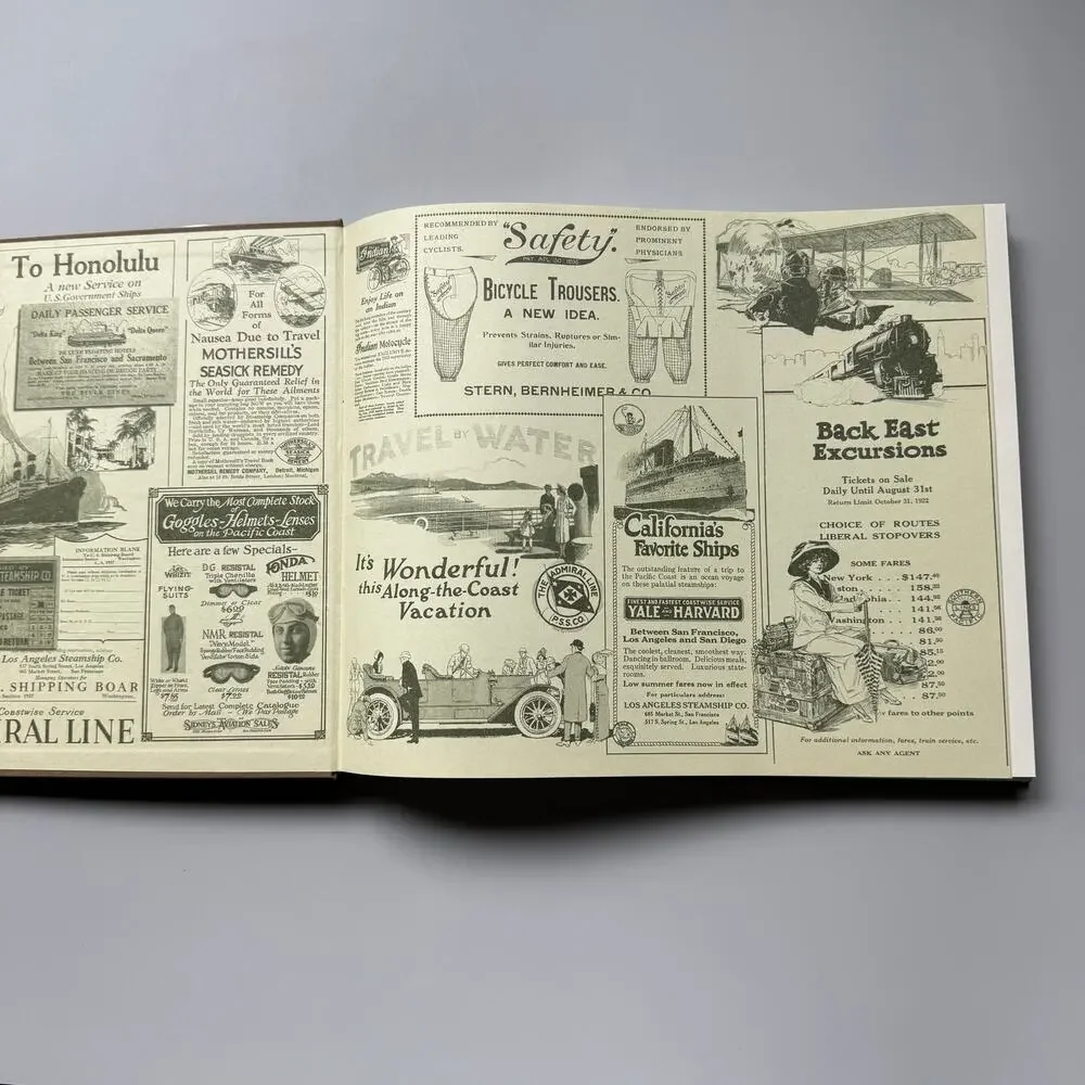 San Francisco By Land and Sea A Transportation Album by Wayne Bonnett HC Book
